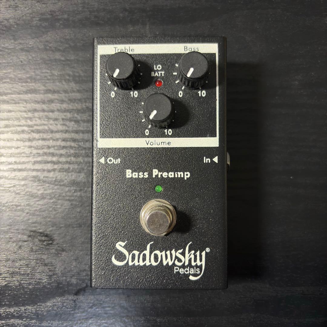 ベース Sadowsky SBP-2 Bass Preamp