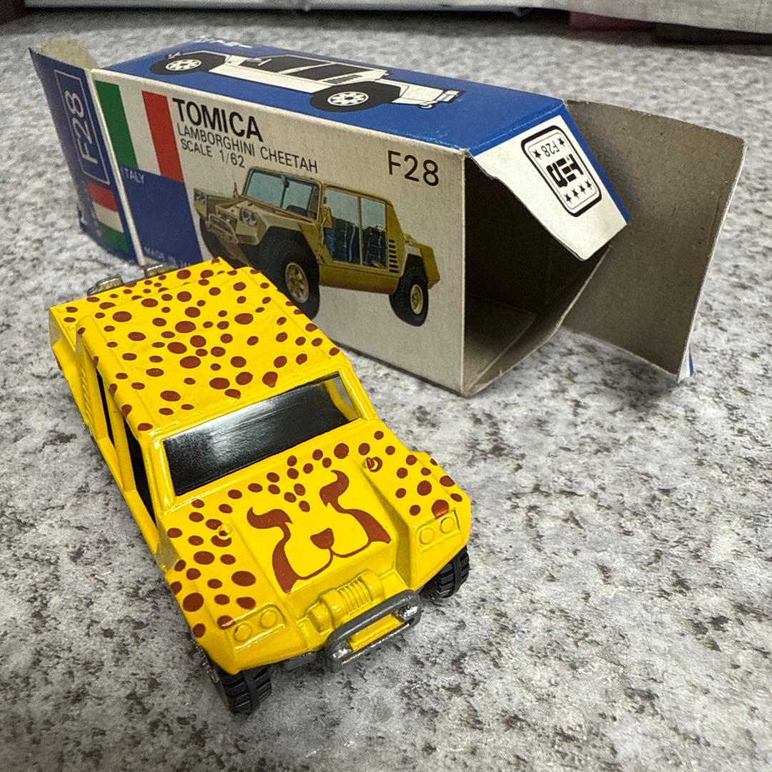 トミカ青箱外国車シリーズ　F28 ランボルギーニ　チータ