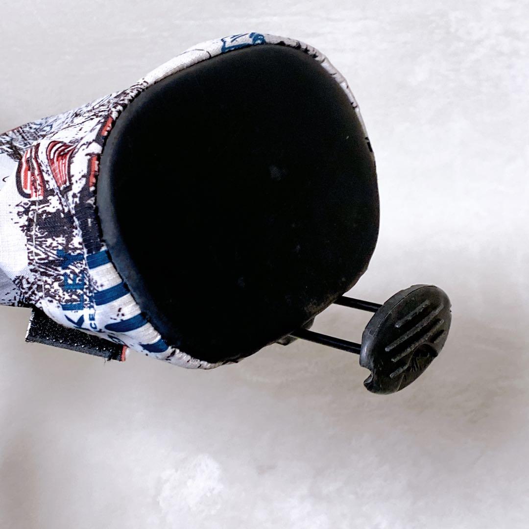 希少　オークリー　スタンド式クラブケース　総柄　白　セルフスタンドクラブケース