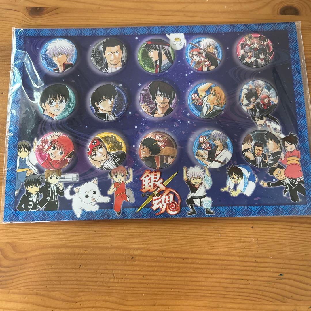 銀魂 ジャンプフェスタ2014 缶バッジセット 15個入