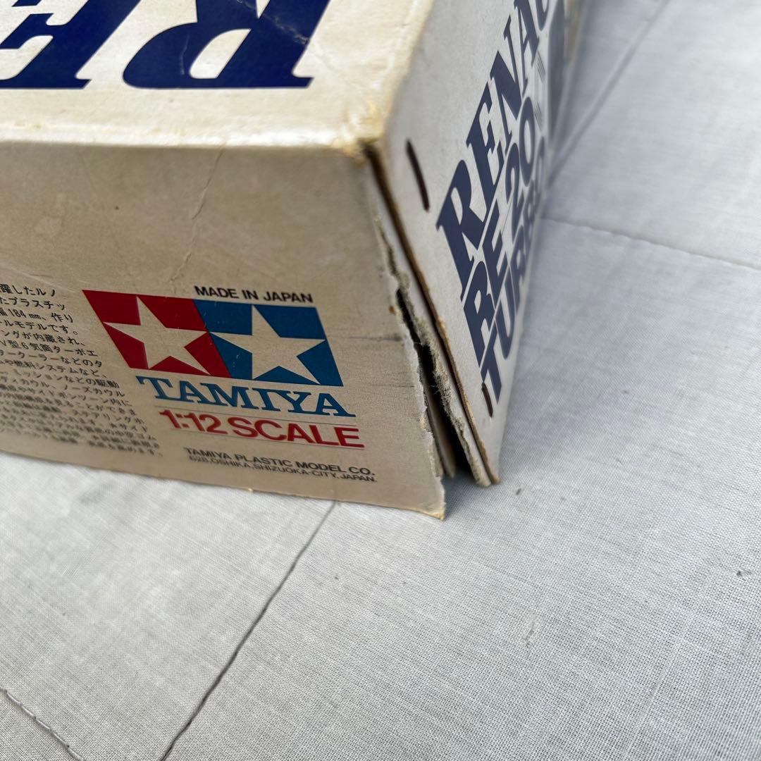 タミヤ 1/12 ルノーRE-20ターボ プラモデル デカール無 ジャンク扱い