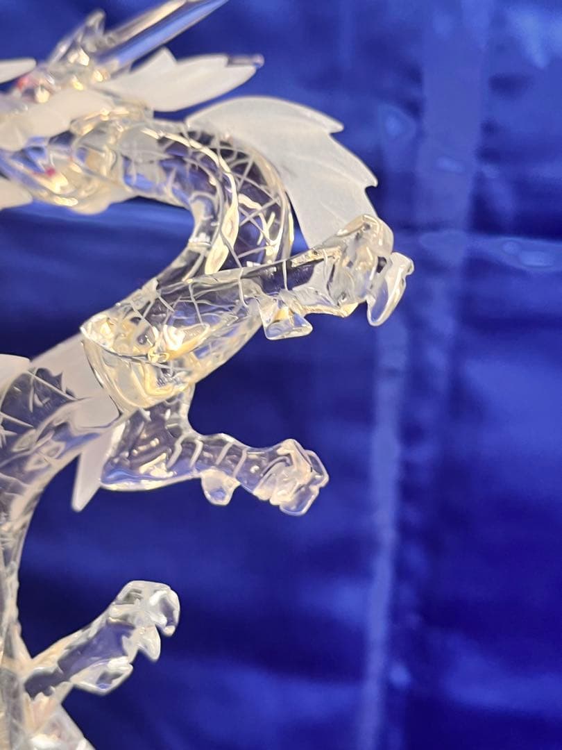 日本伝統工芸正会員　一級宝石研磨士　天を翔け福を掴む　天翔龍　置物　※訳あり※