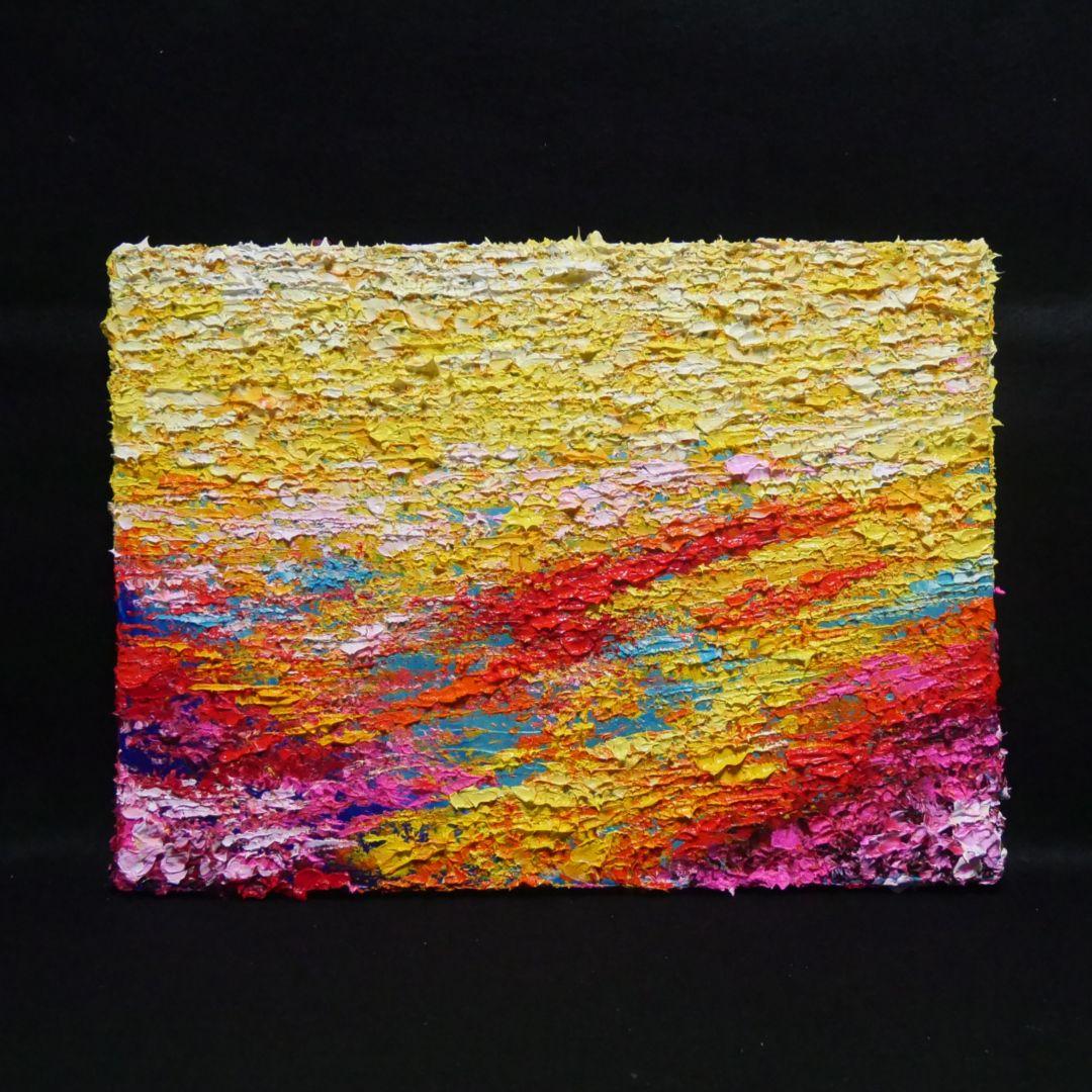 油絵 油彩 油彩画 絵 絵画　【flower garden】