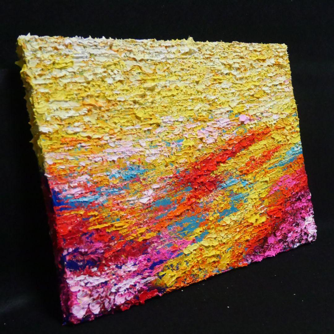 油絵 油彩 油彩画 絵 絵画　【flower garden】