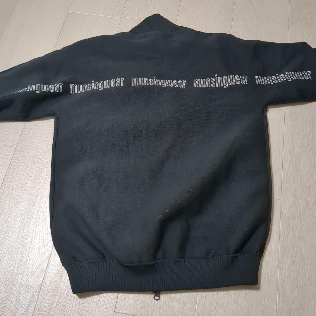 新品マンシングウェアセーターENVOYフルジップ防風裏地ゴルフMEMWJL01М