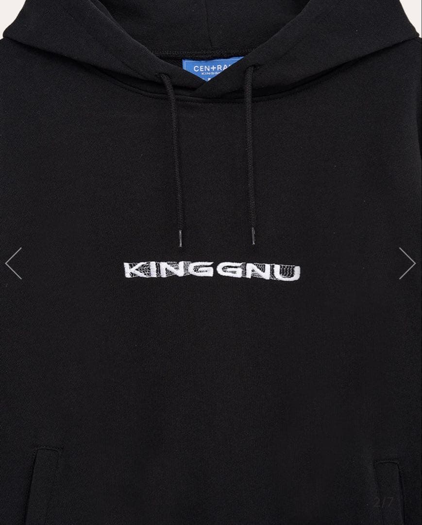 King Gnu フーディ KG IS DEAD HOODIE [ブラック]