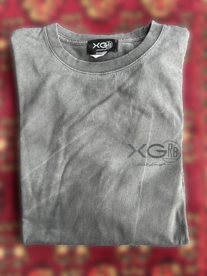 XG GR8 KOSUKE KAWAMURA ロンT ダークグレー　黒　XXL