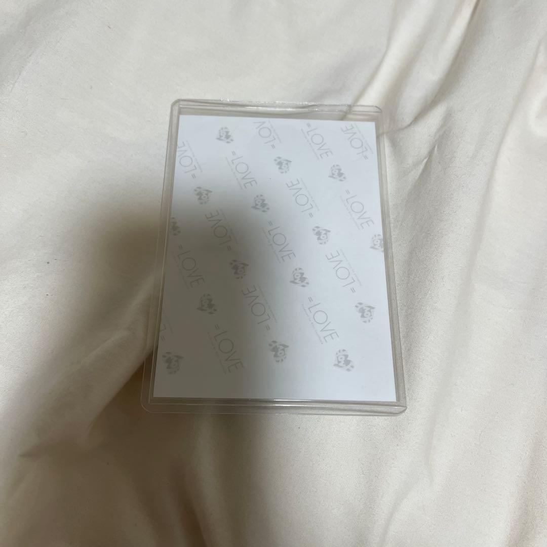 【直筆】＝LOVE 齋藤樹愛羅　チュウ　1枚