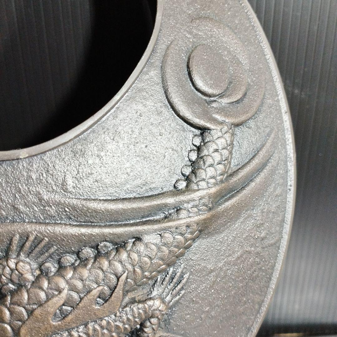 銅花器 花生 生け花 銅器 花器 龍 虎 華道レトロ アンティーク 花入