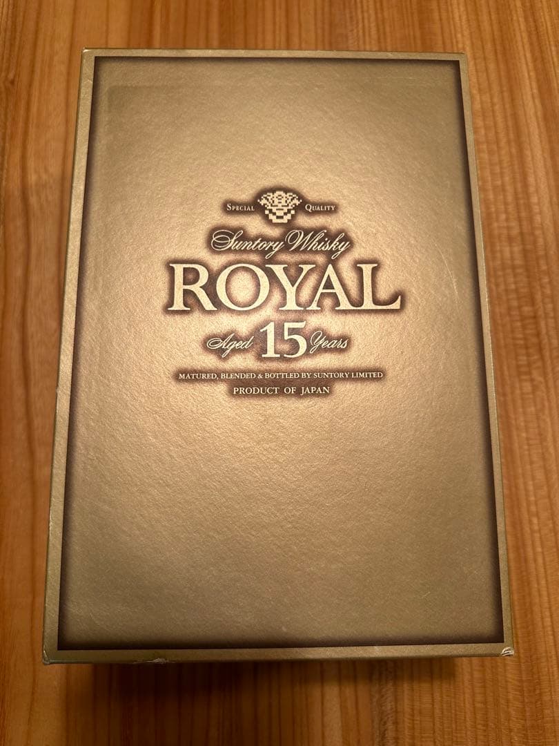 サントリーウイスキー　 15years