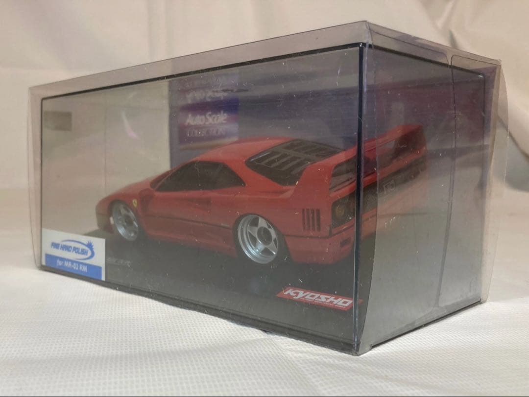 ミニッツ ASC フェラーリF40(レッド)のボディ