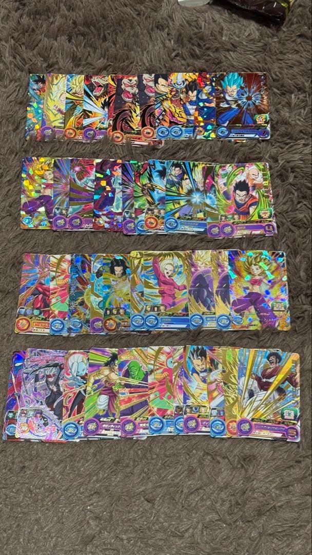 ドラゴンボール ホロ仕様 トレーディングカードセット44枚