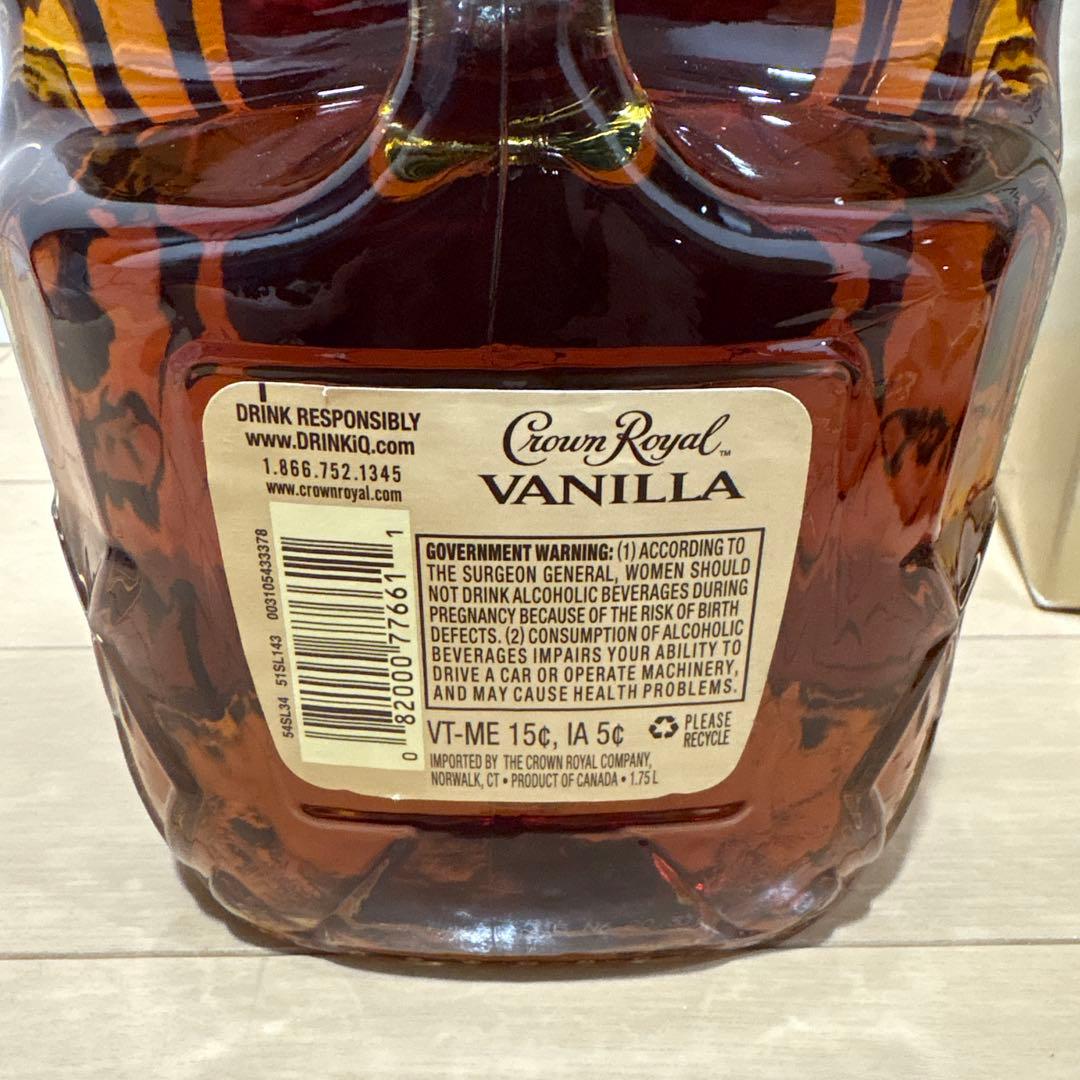 クラウンローヤル　バニラ35度 1,750ml (1.75L)