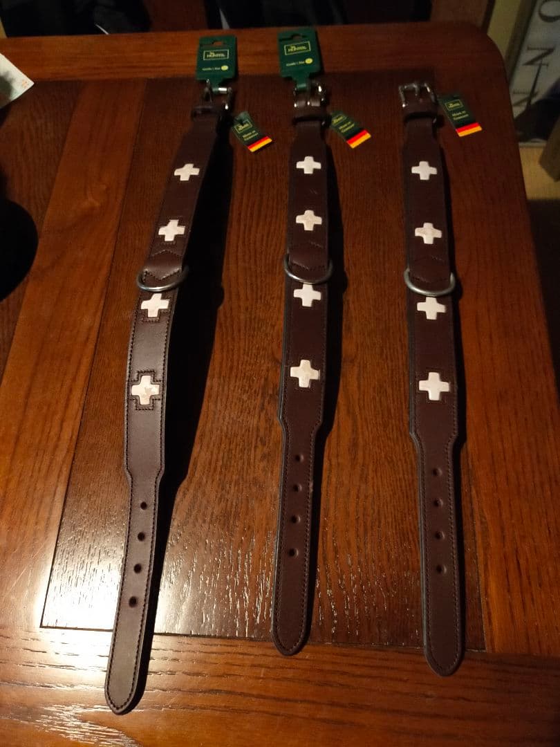 3本セット　未使用保管品　HUNTER ハンター　ドイツ製　犬用　首輪