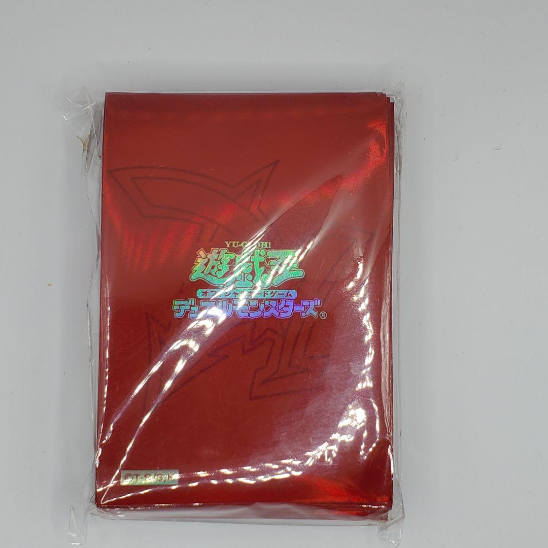希少　遊戯王　 スリーブ　オシリスレッド　赤　おまけ付