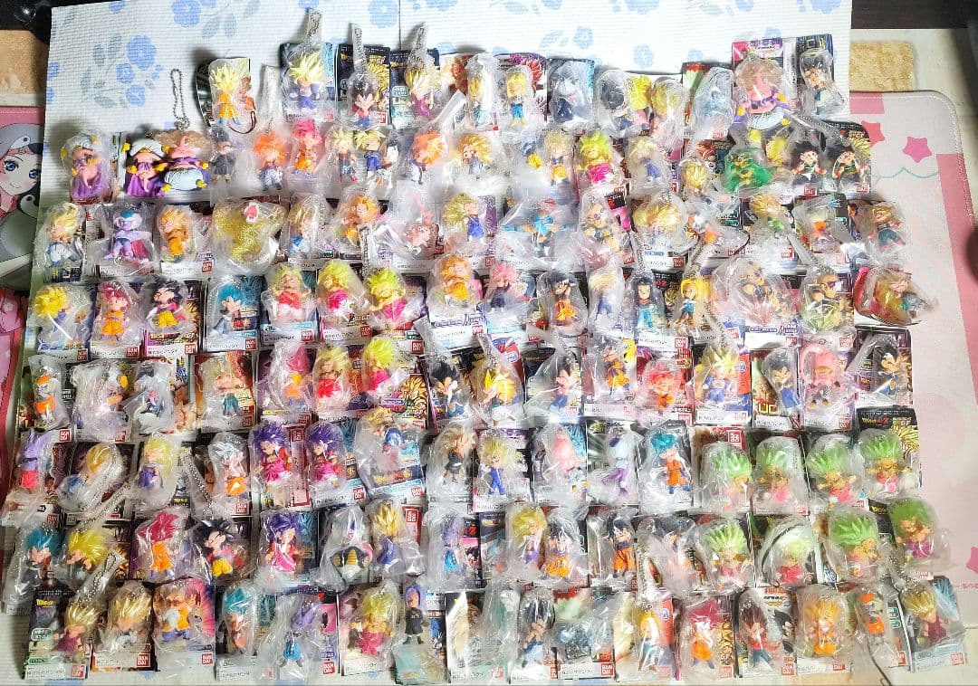 ドラゴンボール　UDM　ガチャ　キーホルダー　大量　126個セット