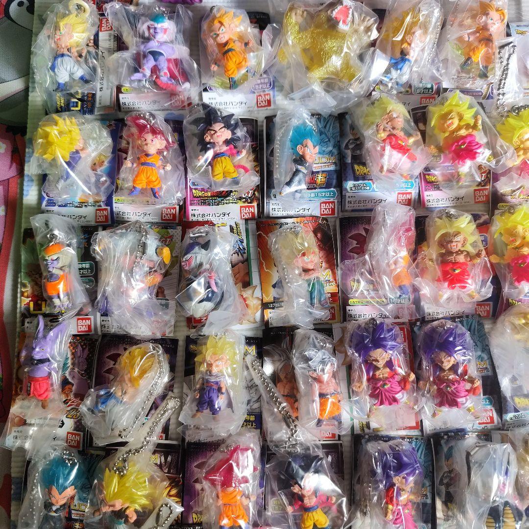 ドラゴンボール　UDM　ガチャ　キーホルダー　大量　126個セット