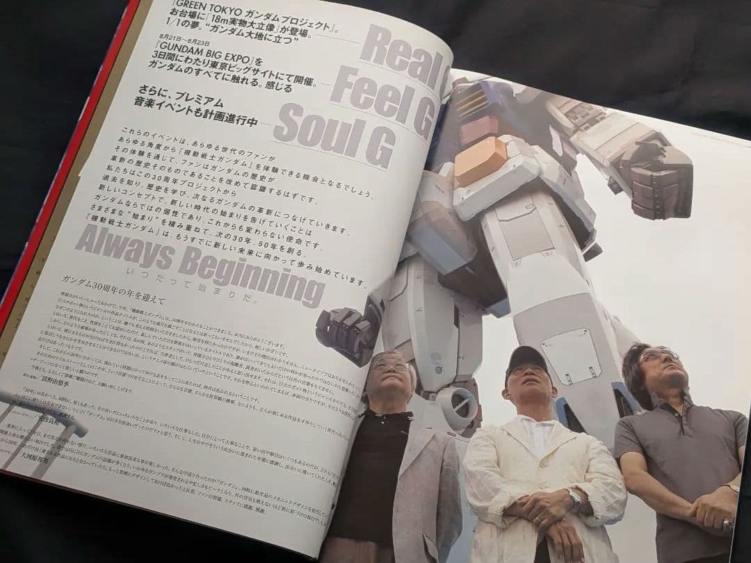 【会場限定発売】2009年ガンダムお台場に立つプロジェクト公式本と限定ガンプラ
