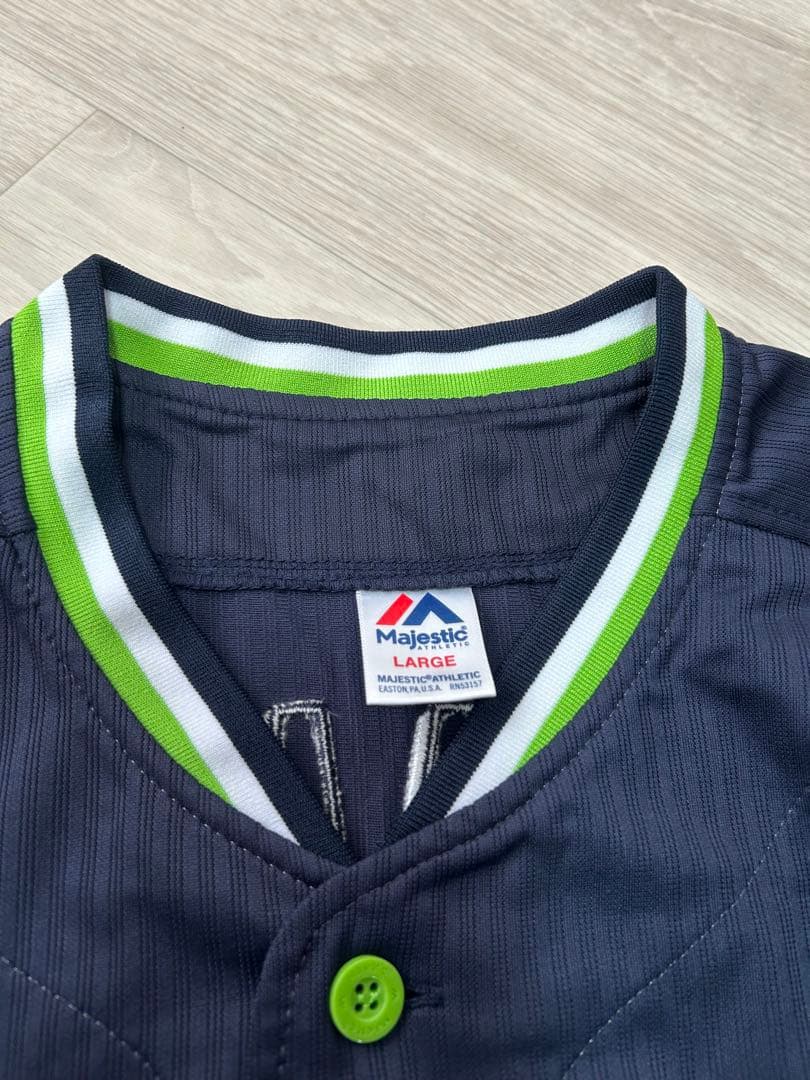 Majestic ヤクルトスワローズ 村上宗隆 ビジター レプリカユニフォーム