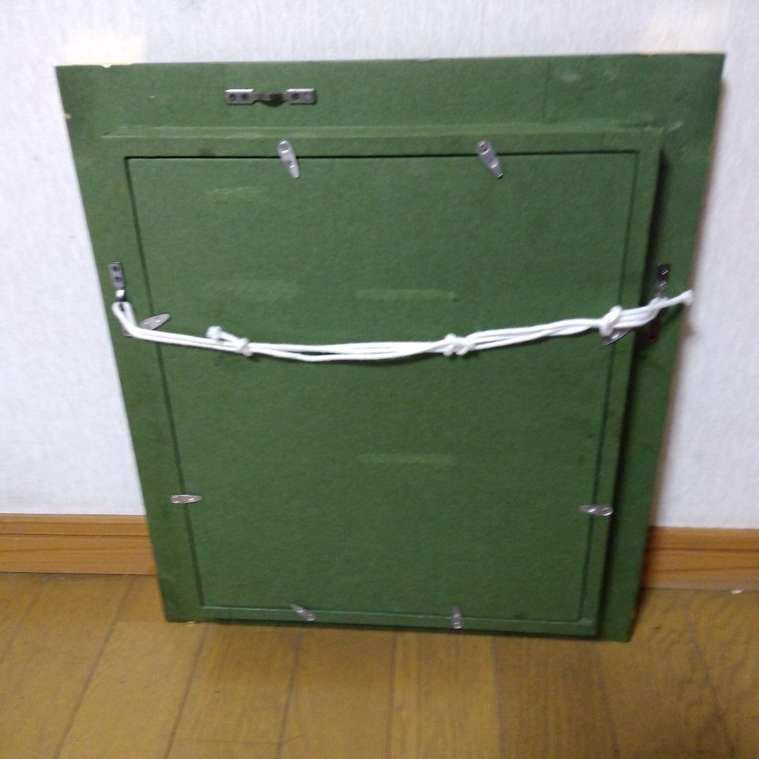 【模写】絵画/抽象画/油絵/油彩画/昭和レトロ/モダンアート/静物画/額縁/額装