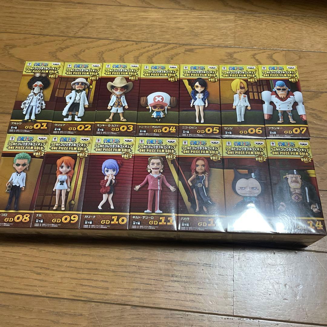 ワンピース　film gold ワーコレ　ワールドコレクタブルフィギュア