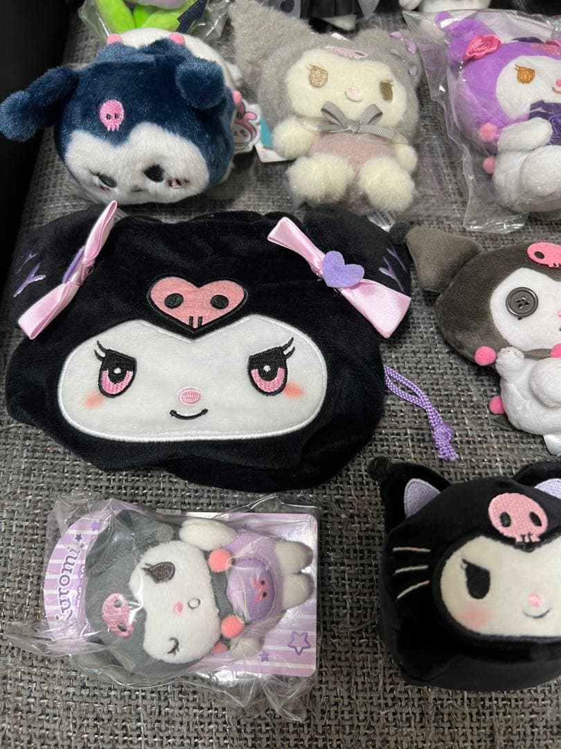 【14点セット】クロミ マスコット＆ぬいぐるみ まとめ売り【サンリオ】