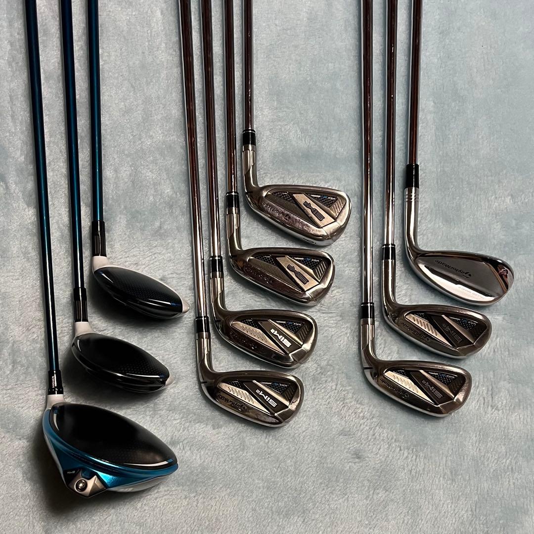 テーラーメイド SIM2MAXゴルフクラブセット ※パターなし キャディバッグ付