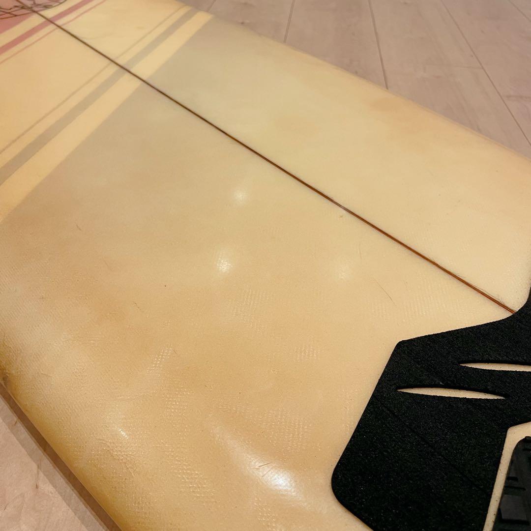 レア✨レトロ　シングル サーフボード シングルフィン　初心者
