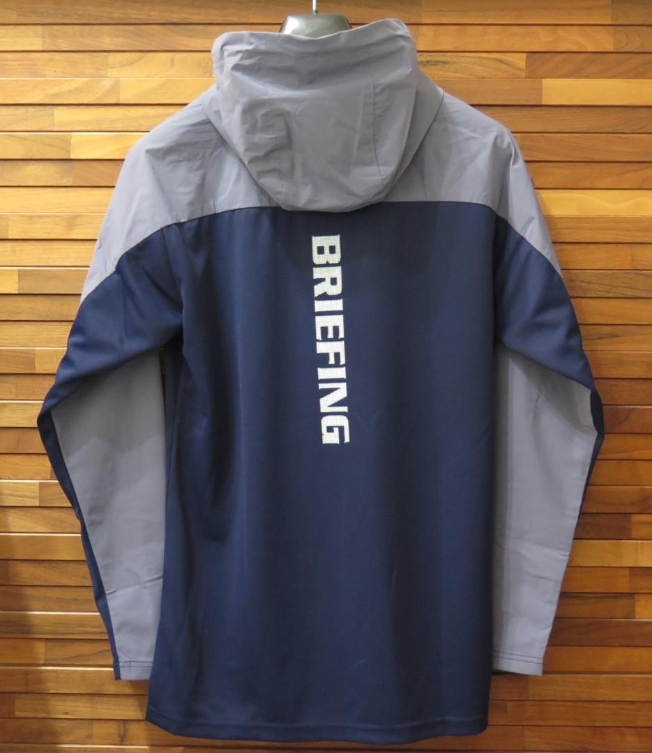 メンズウェア BRIEFING GOLF MENS WR HALF ZIP HOODIE XL