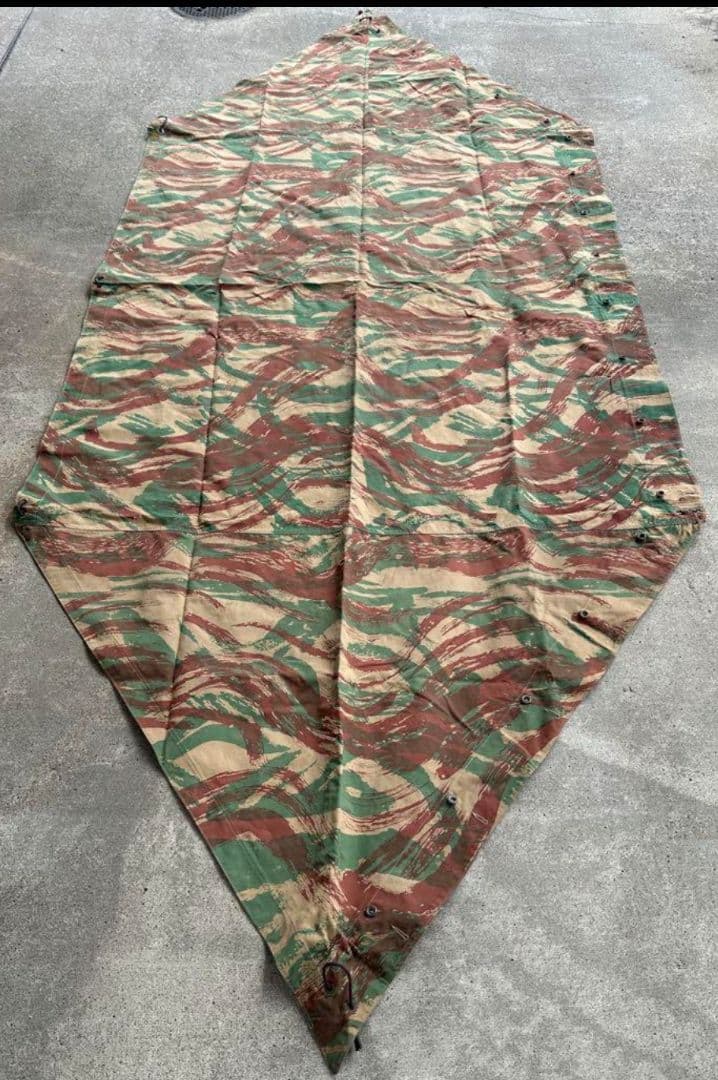 フランス軍パップテントリザードカモ