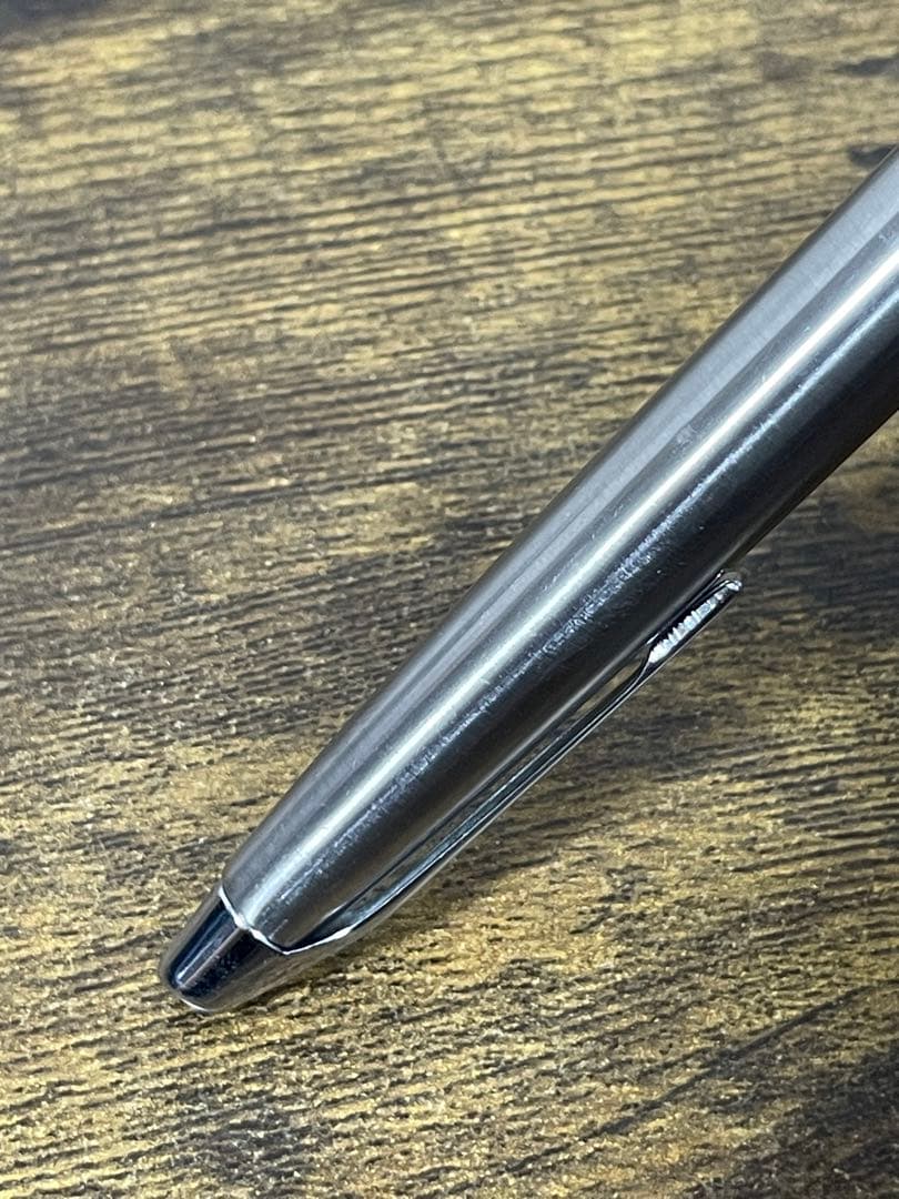 未使用に近い　1973年製　ペン先軸一体型　細字　ミュー　万年筆　備品付き