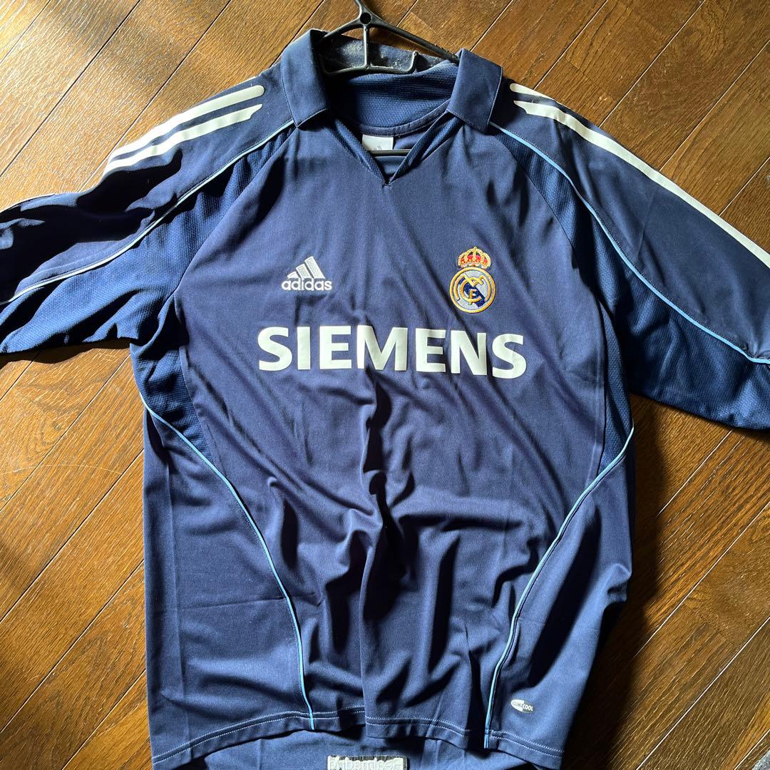 ジダン　レアル　マドリー　ユニフォーム