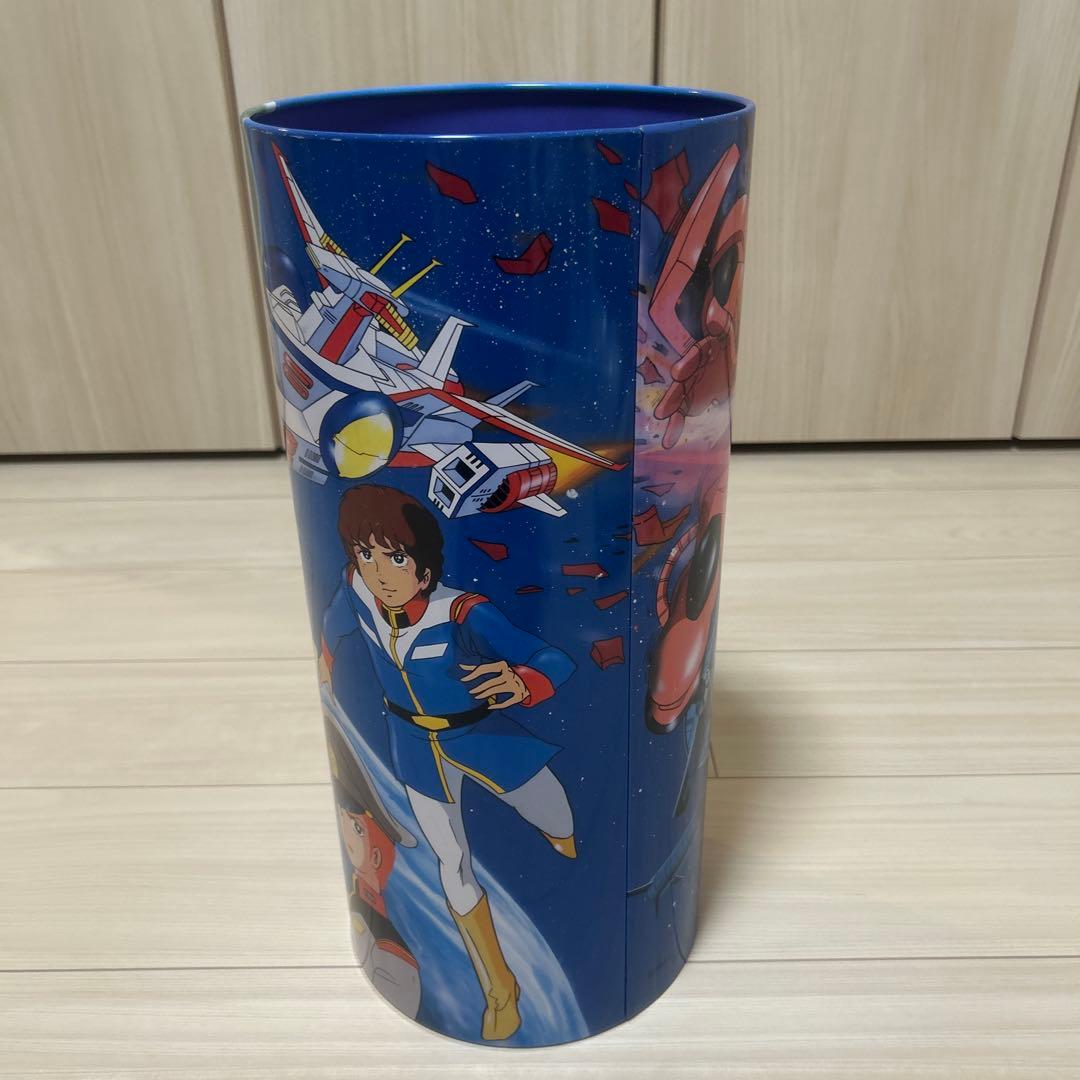 当時モノ⭐︎ガンダムのブリキゴミ箱⭐︎昭和レトロ⭐︎ビンテージ