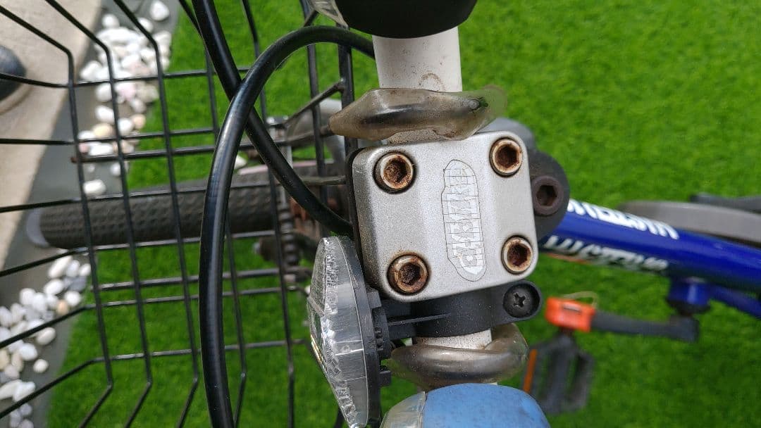 アイデス　子ども自転車　ディーバイク　マスター18ｖ　バスケットセット　ネイビー