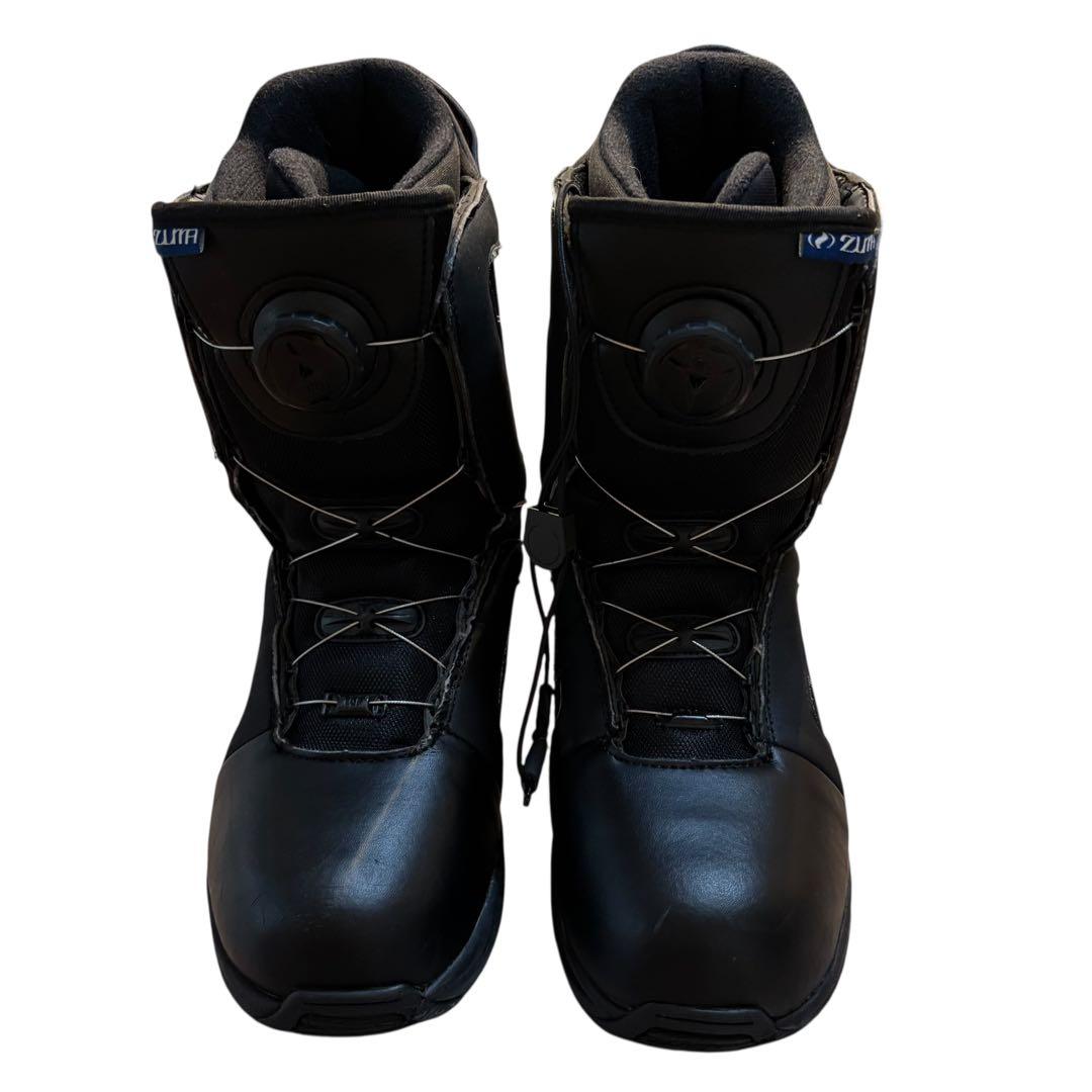 ZUMA ワイヤー スノーボードブーツ 24cm 黒 ブラック　メンズレディース