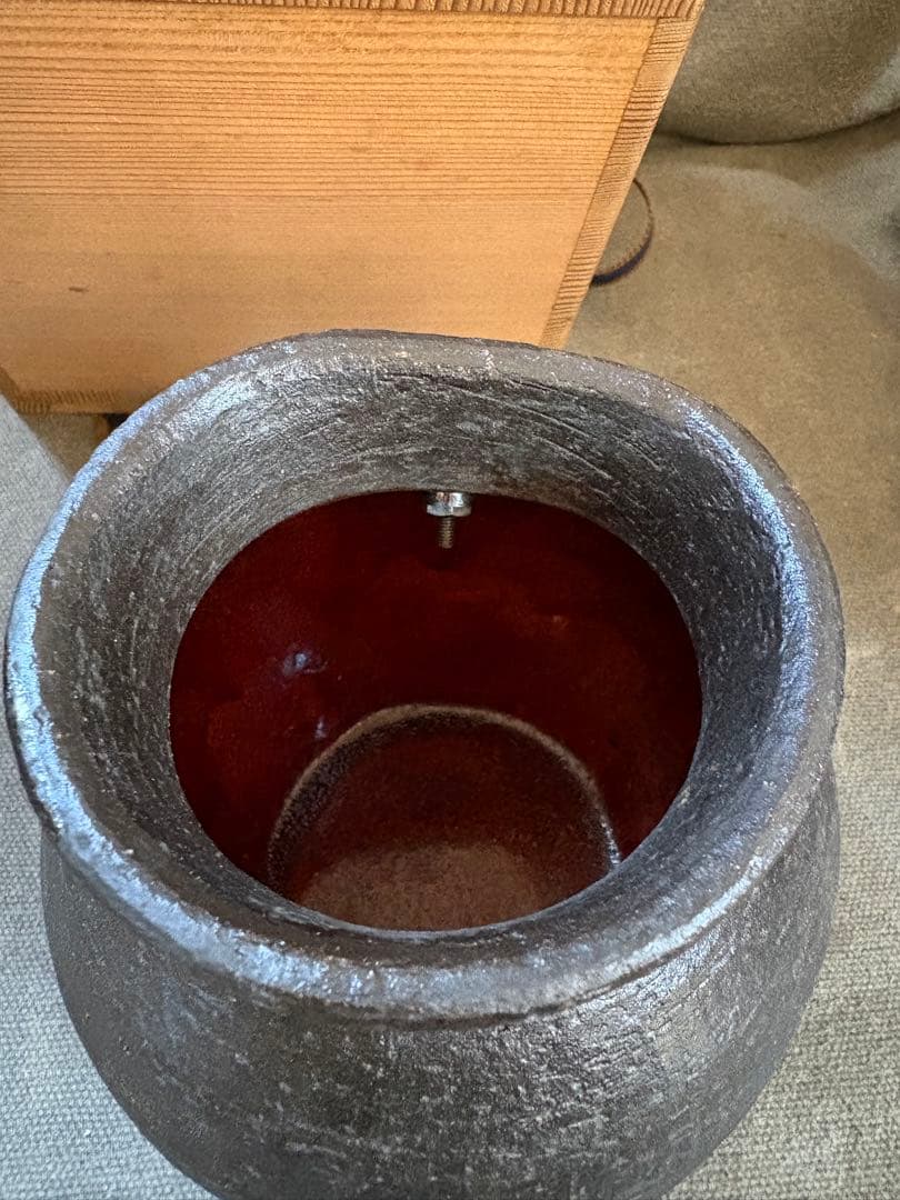 吉向陶荘（造）　掛花入