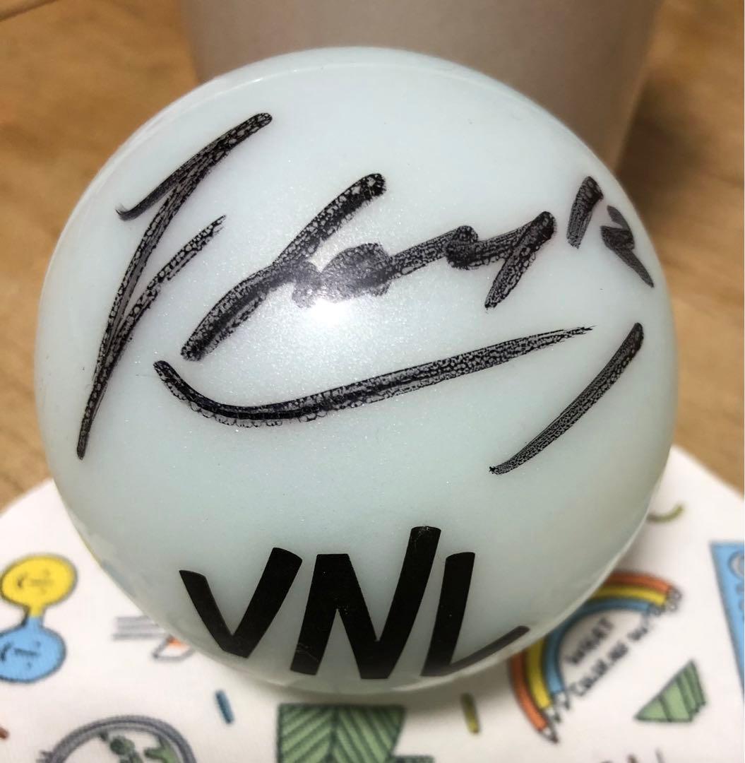 髙橋藍 直筆サインボール　VNL 2023