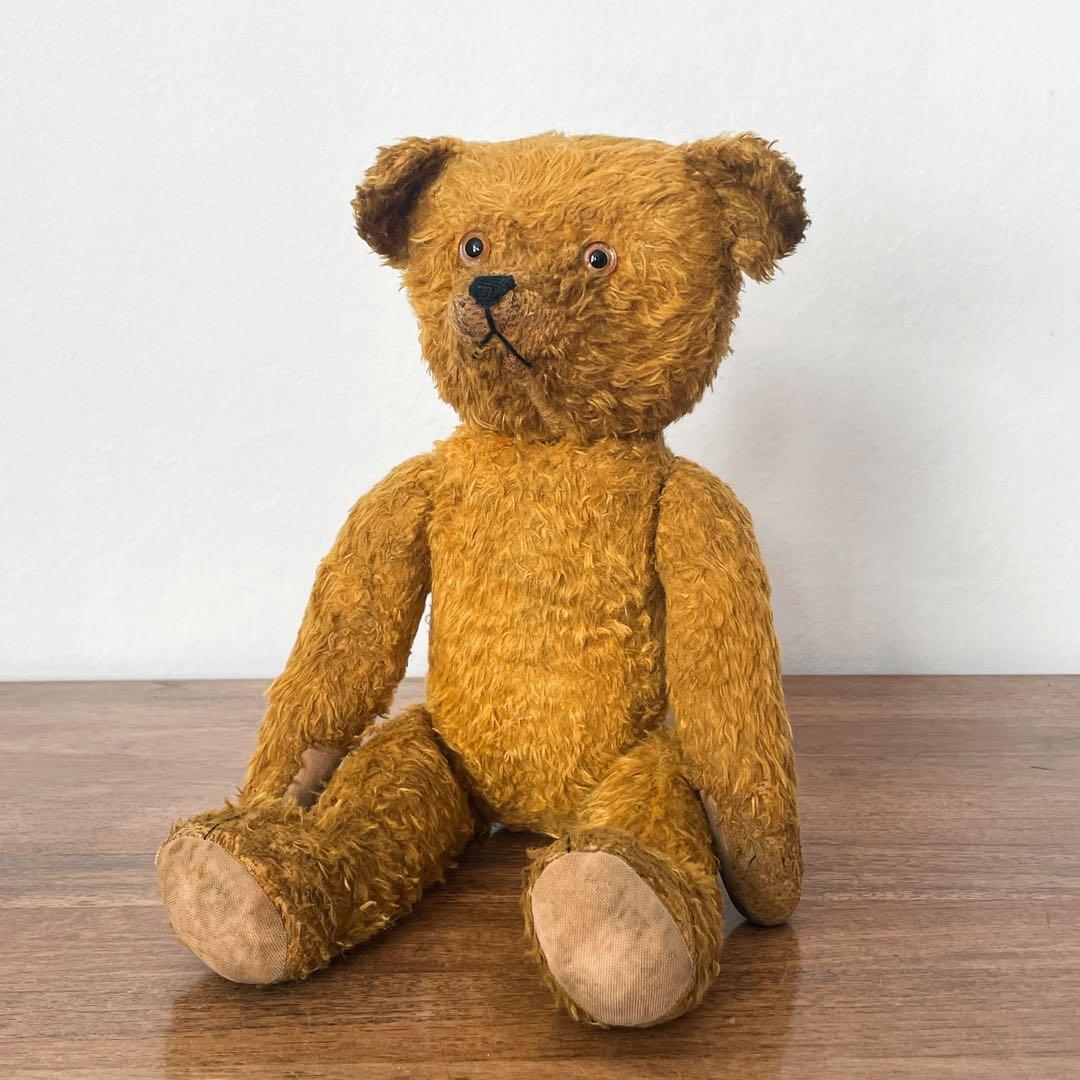 【ドイツ くまのぬいぐるみ①】アンティーク テディベア