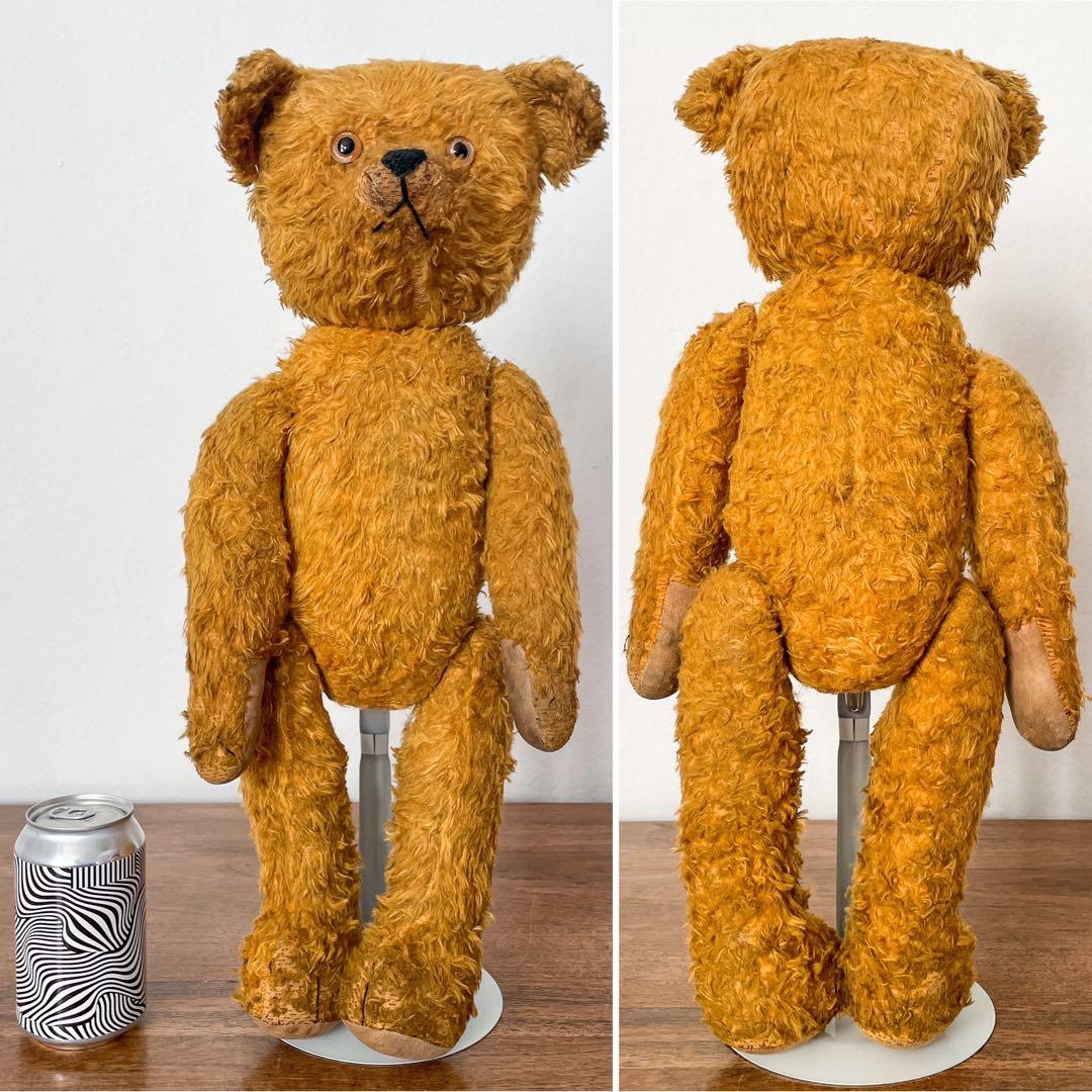 【ドイツ くまのぬいぐるみ①】アンティーク テディベア