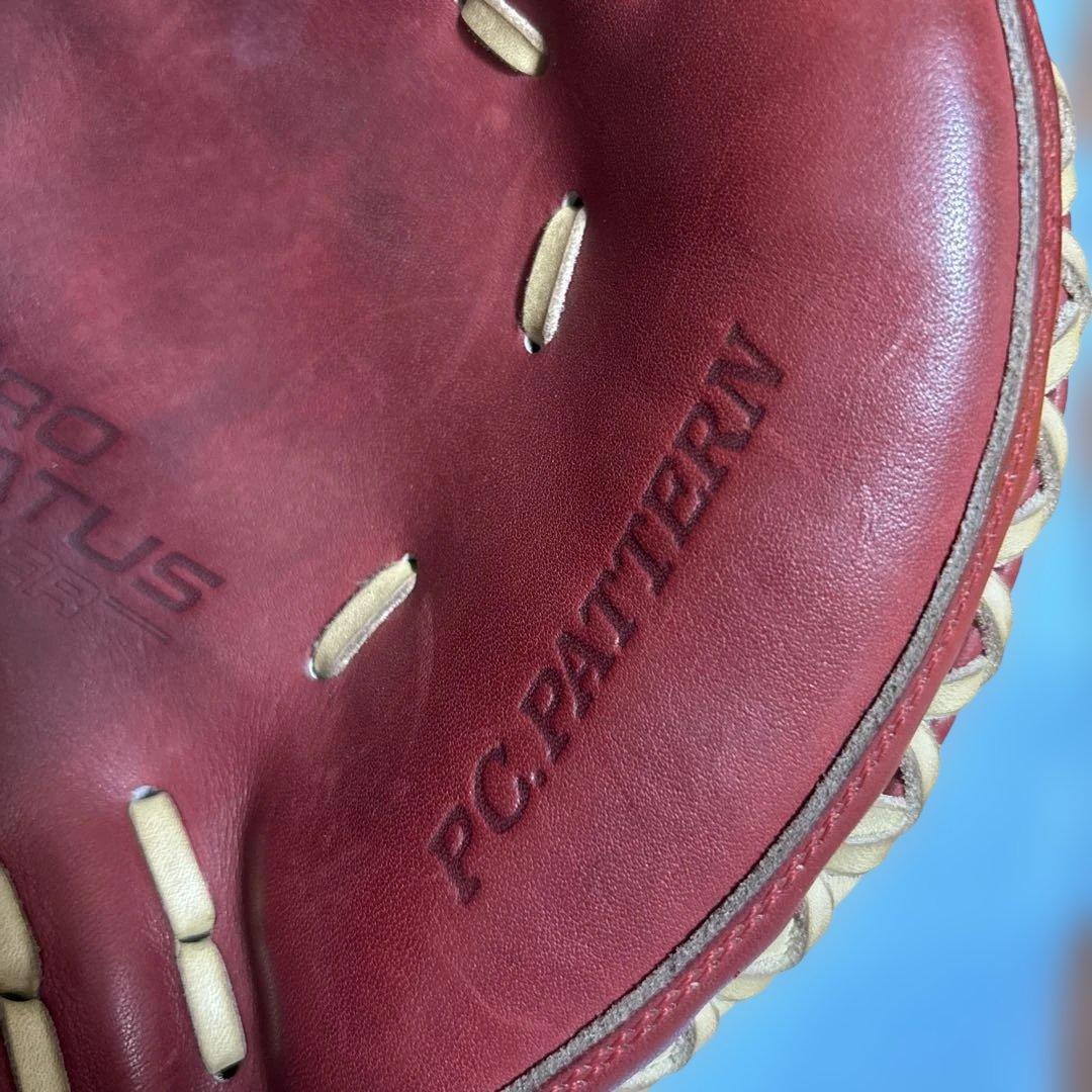 ZETT キャッチャーミット 小林モデル　袋付き