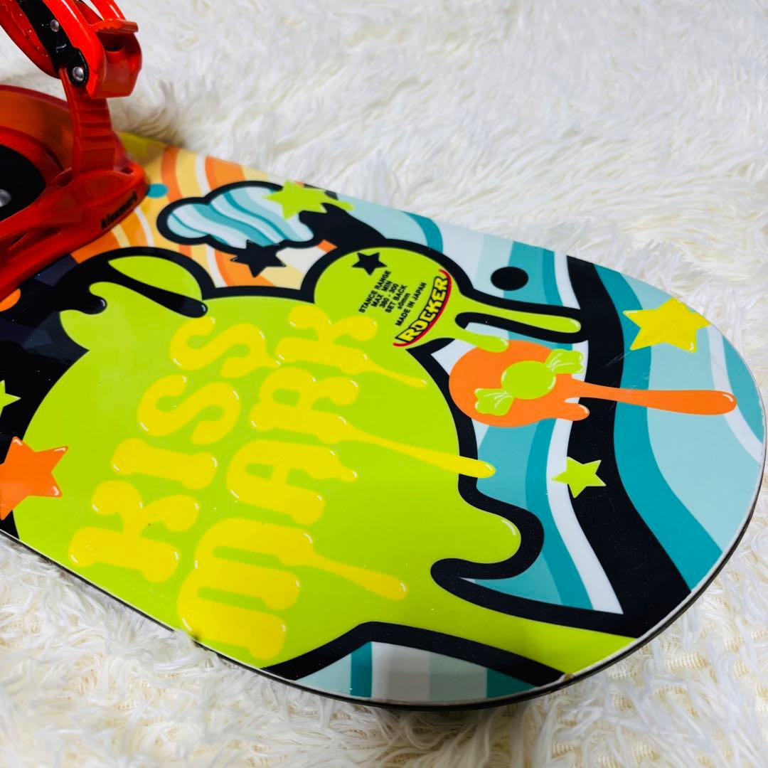 【キッズ２点セット】Kissmark キスマーク スノーボード110