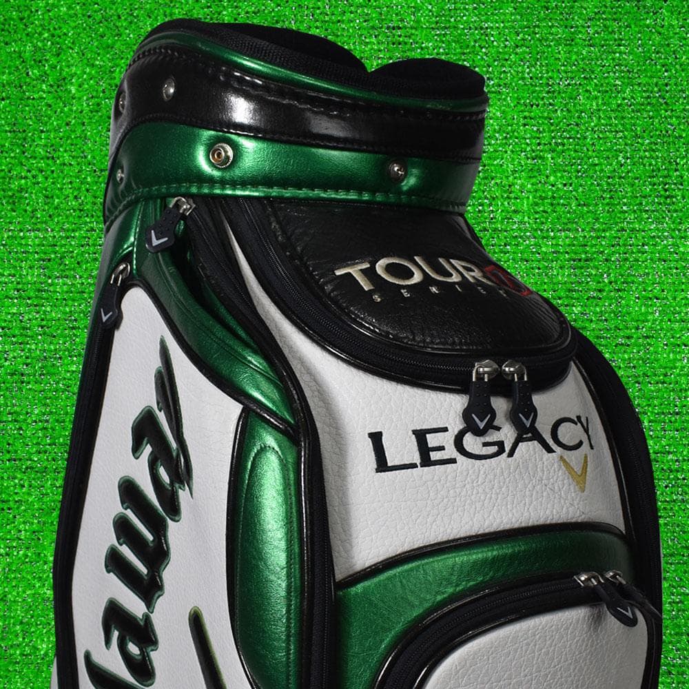 Callaway キャロウェイ ゴルフ エナメル３点式キャディバッグ 中古！