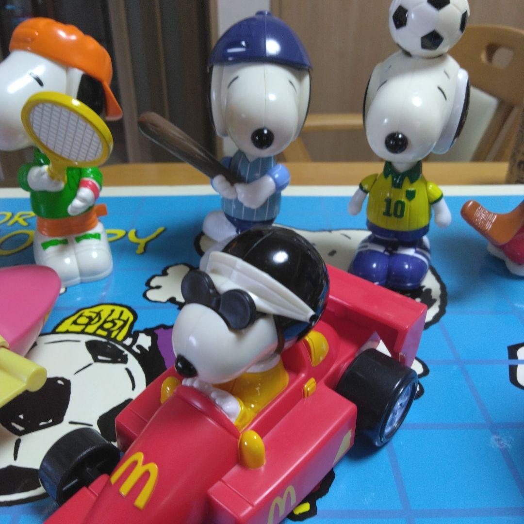 スヌーピー　　スポーティ　スヌーピー　8個セット