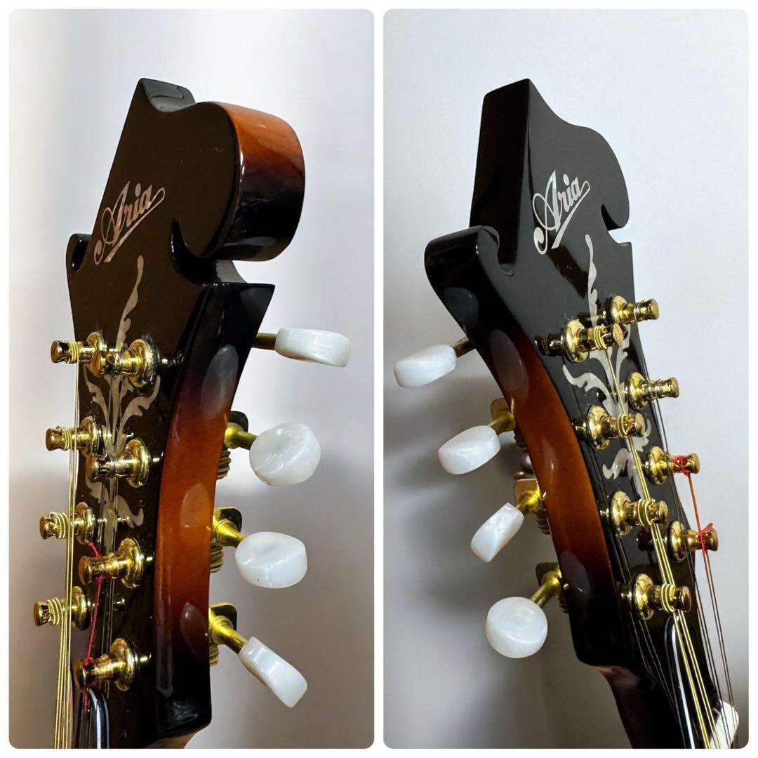 【美品】ARIA AM-40 フラットマンドリン ハードケース付き