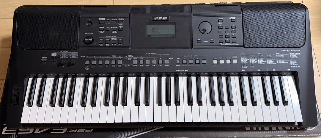 美品　YAMAHA PSR-E463 電子キーボード