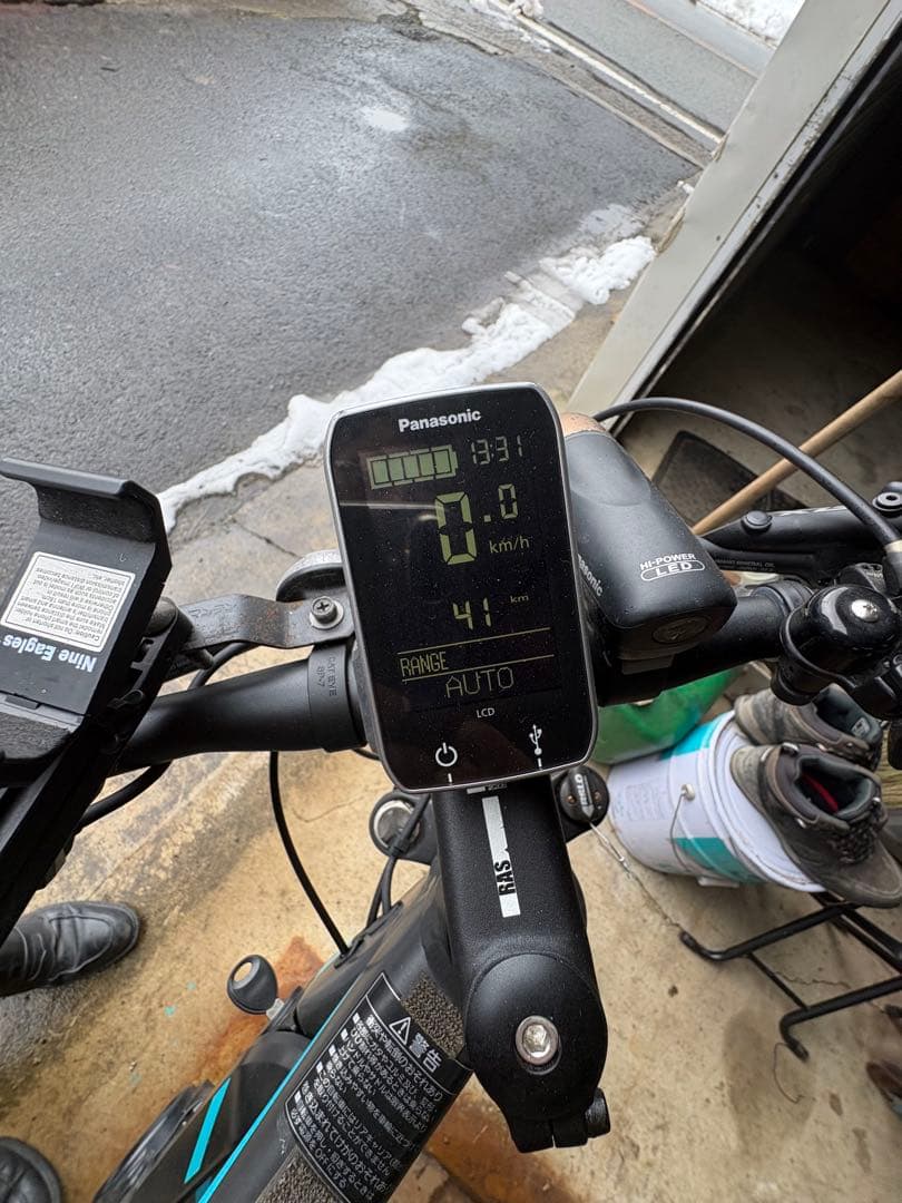 電動アシスト自転車 スポーツタイプ ブラック/ブルー