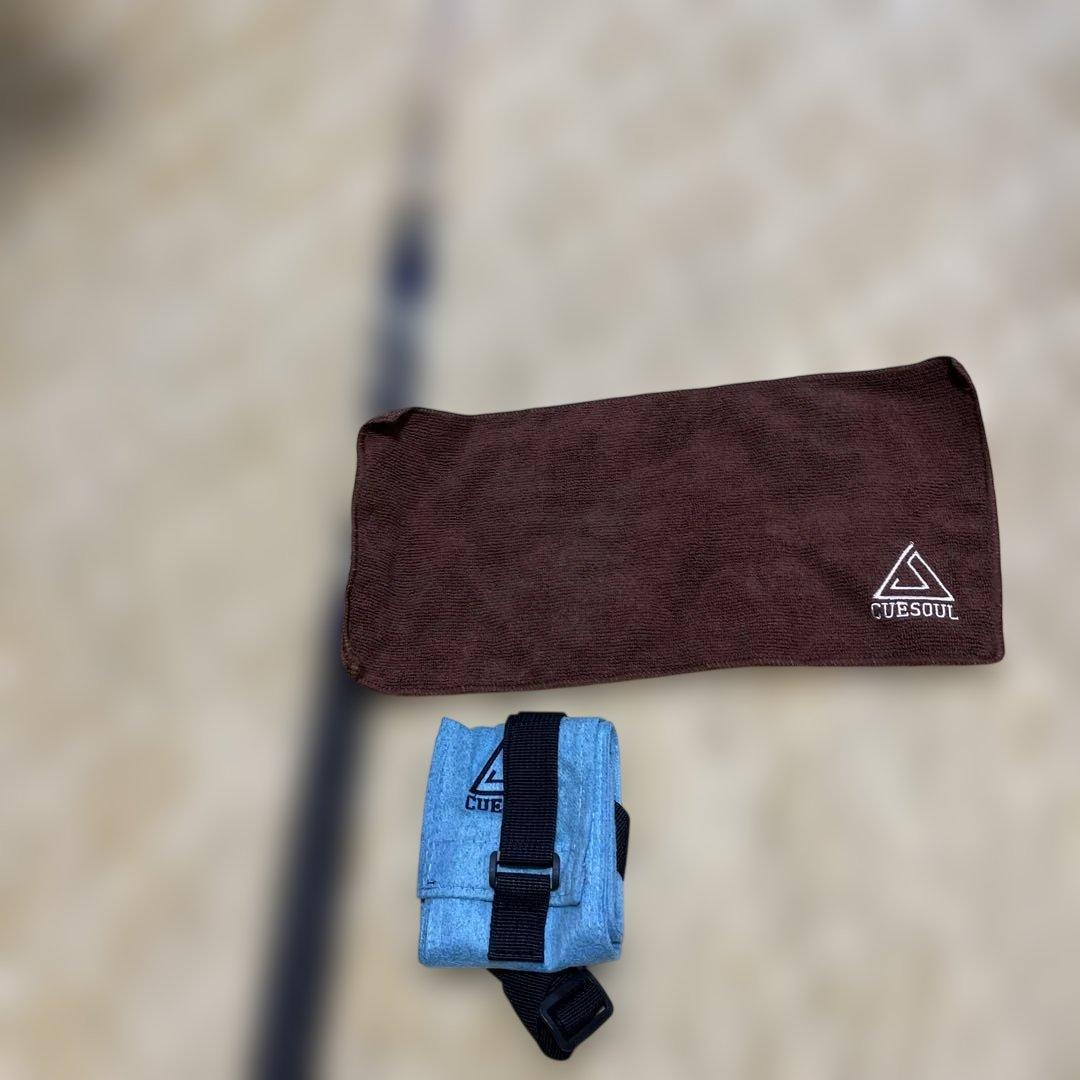 ビリヤードケース ブラウンレザー 6本収納