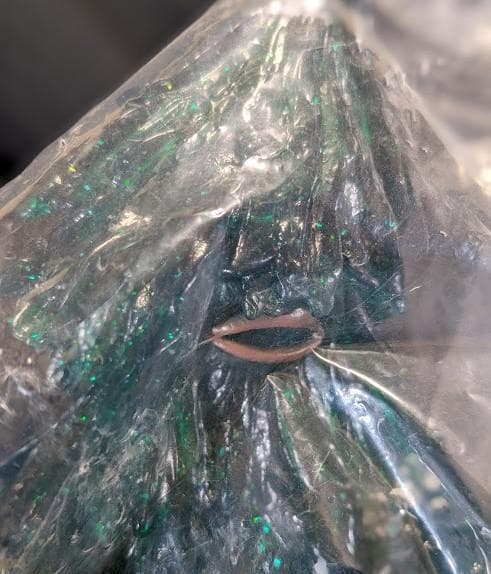 ザザーン・ラメ入りグリーンクリア（CCP）フィギュア王限定ソフビ未開封