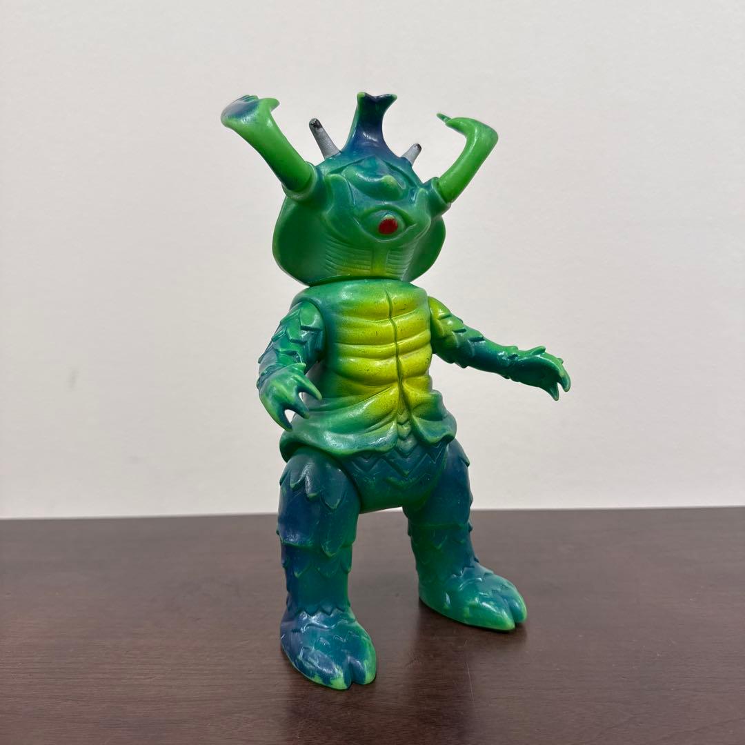 当時物　マルサン　怪獣　アントラー　ソフビ