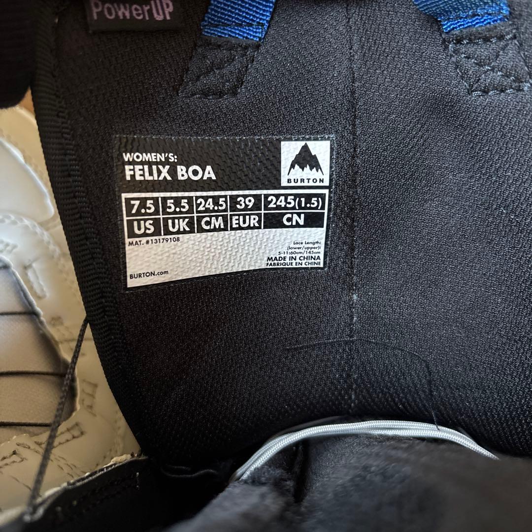 バートン FELIX スノーボードブーツ BOAシステム